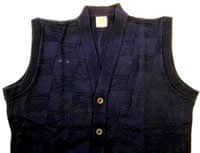 NEW POSTAL CLERK SWEATER VEST, BUTTON FRONT